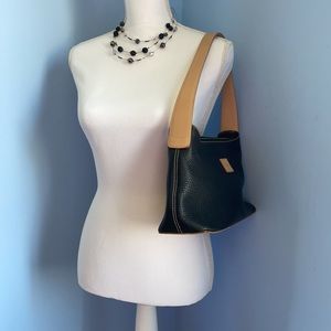 Dooney & Bourne black leather tote